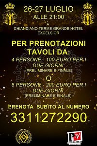MISS T SUPRANATIONAL CHIANCIANO TERME 3311272290